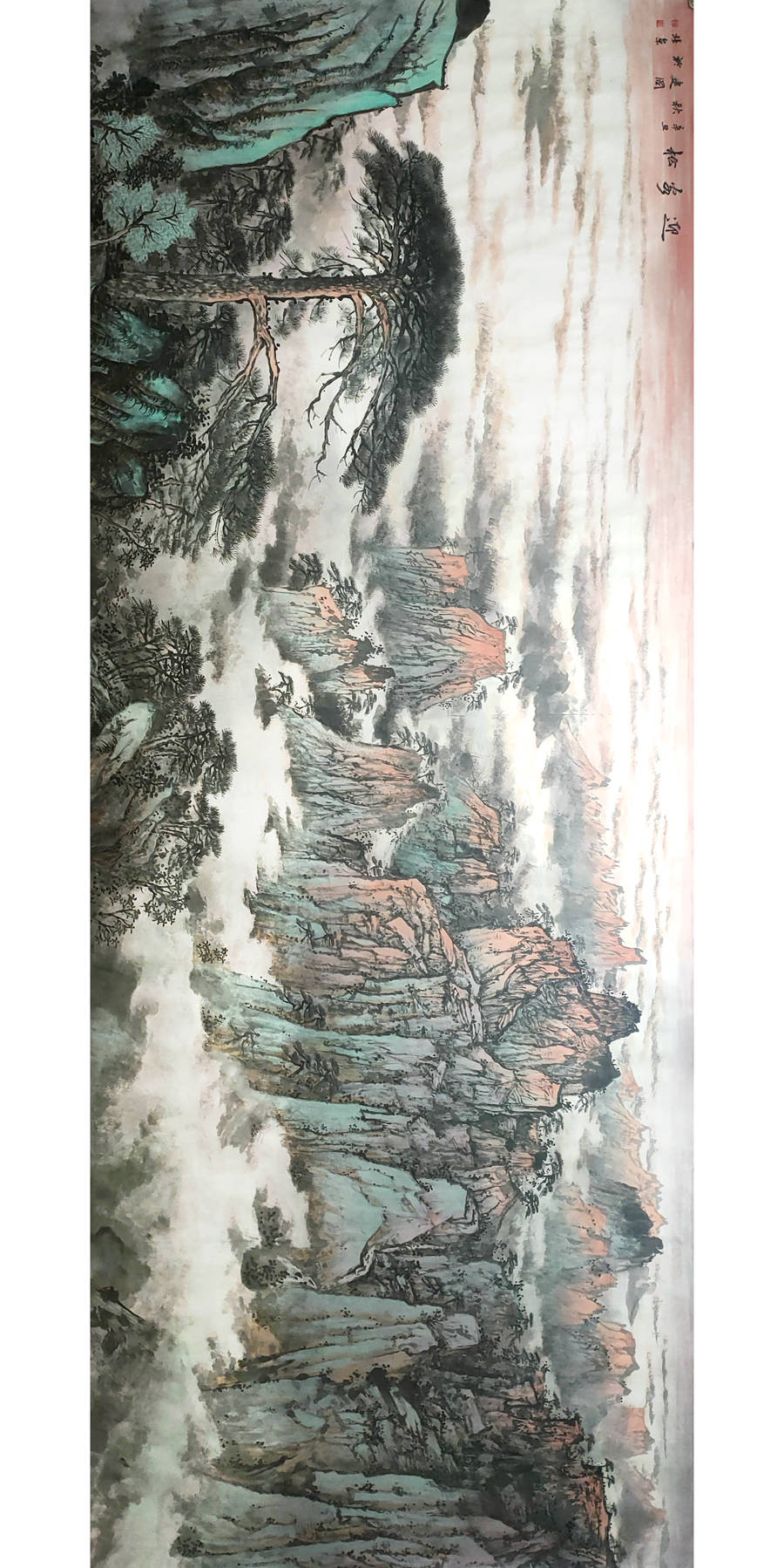 中美协金奖艺术家——著名山水画家胡建国线上展（2021）