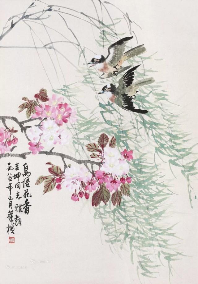 燕子图片大全可爱(国画里的春燕) - 赤虎壹号