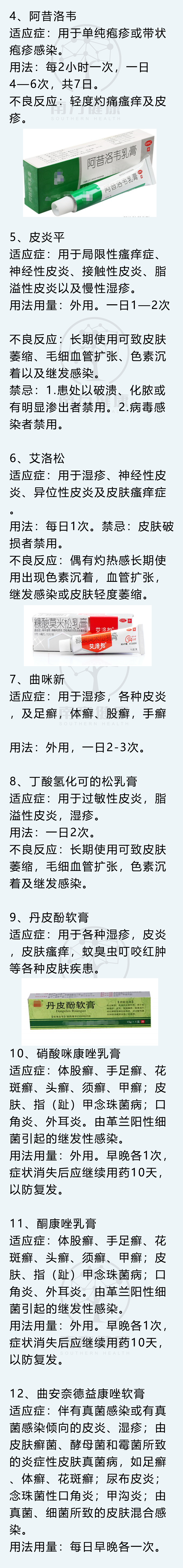 最全8大皮肤病对策、12种外用药宝典！对症用药，再不花冤枉钱！