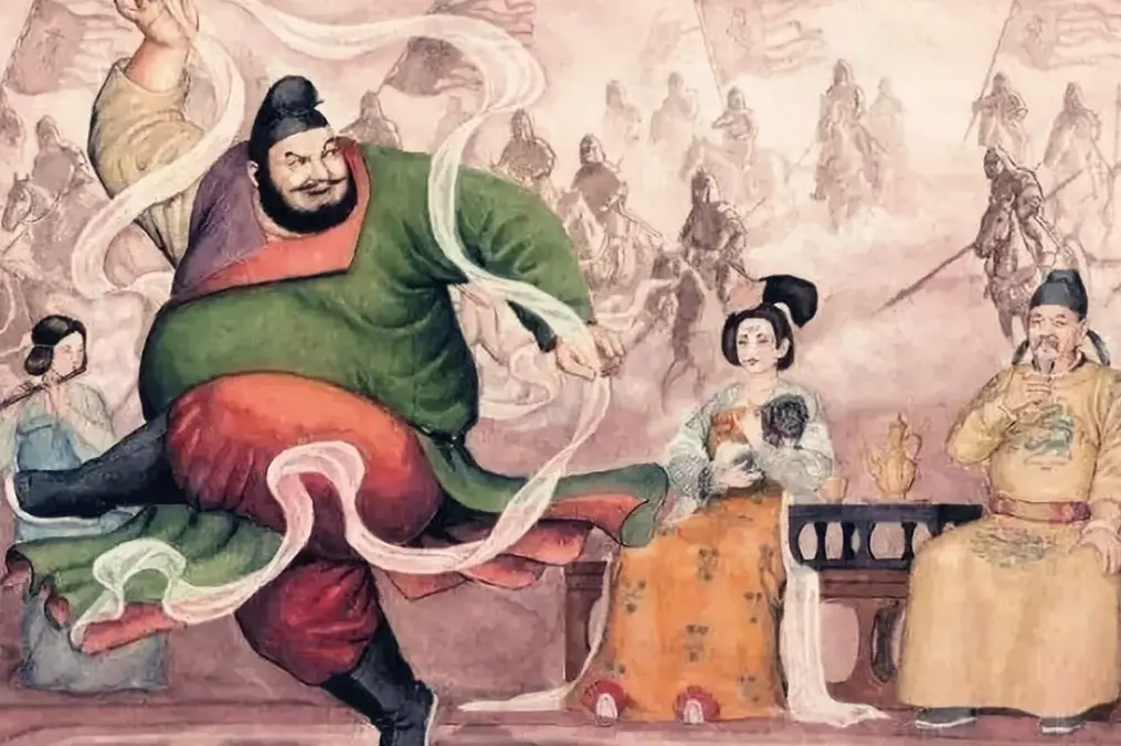 白居易长篇叙事诗《长恨歌》，杨玉环没有被缢死，因为坟冢无尸骨