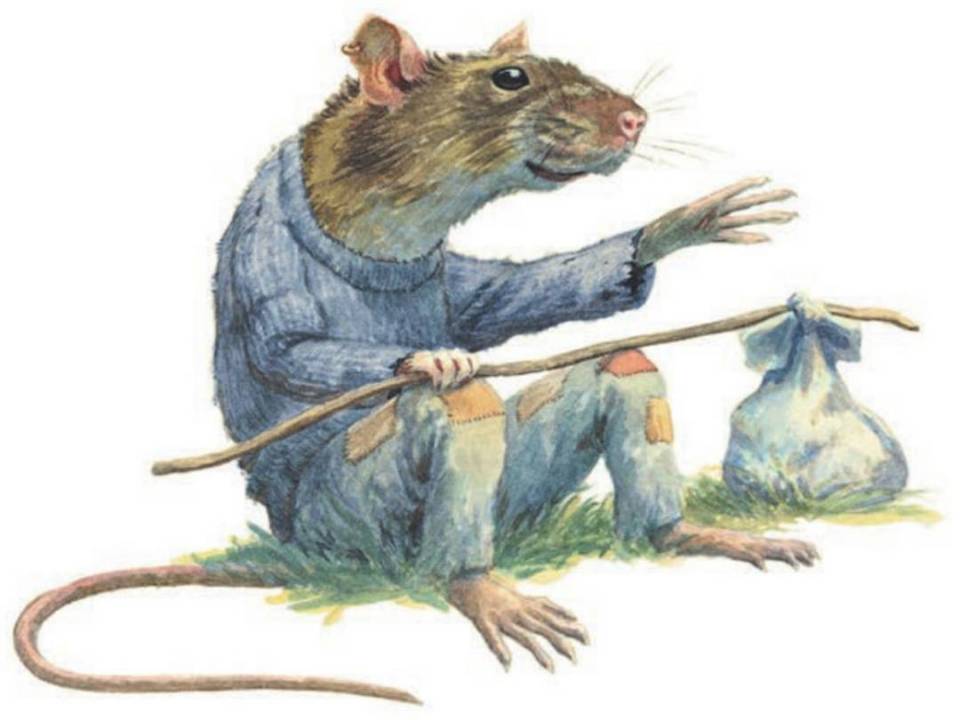 田鼠们快到冬天了,水鼠不舍朋友们出门旅行.