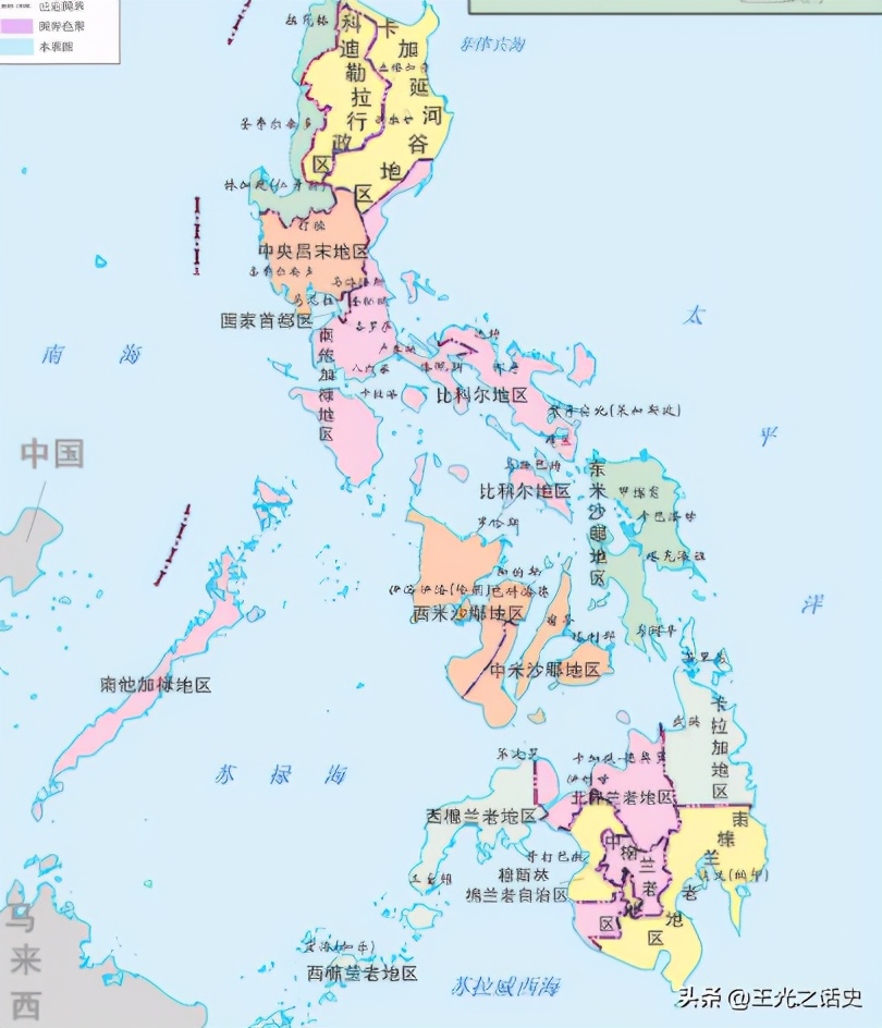 菲律宾电子地图中文版图片