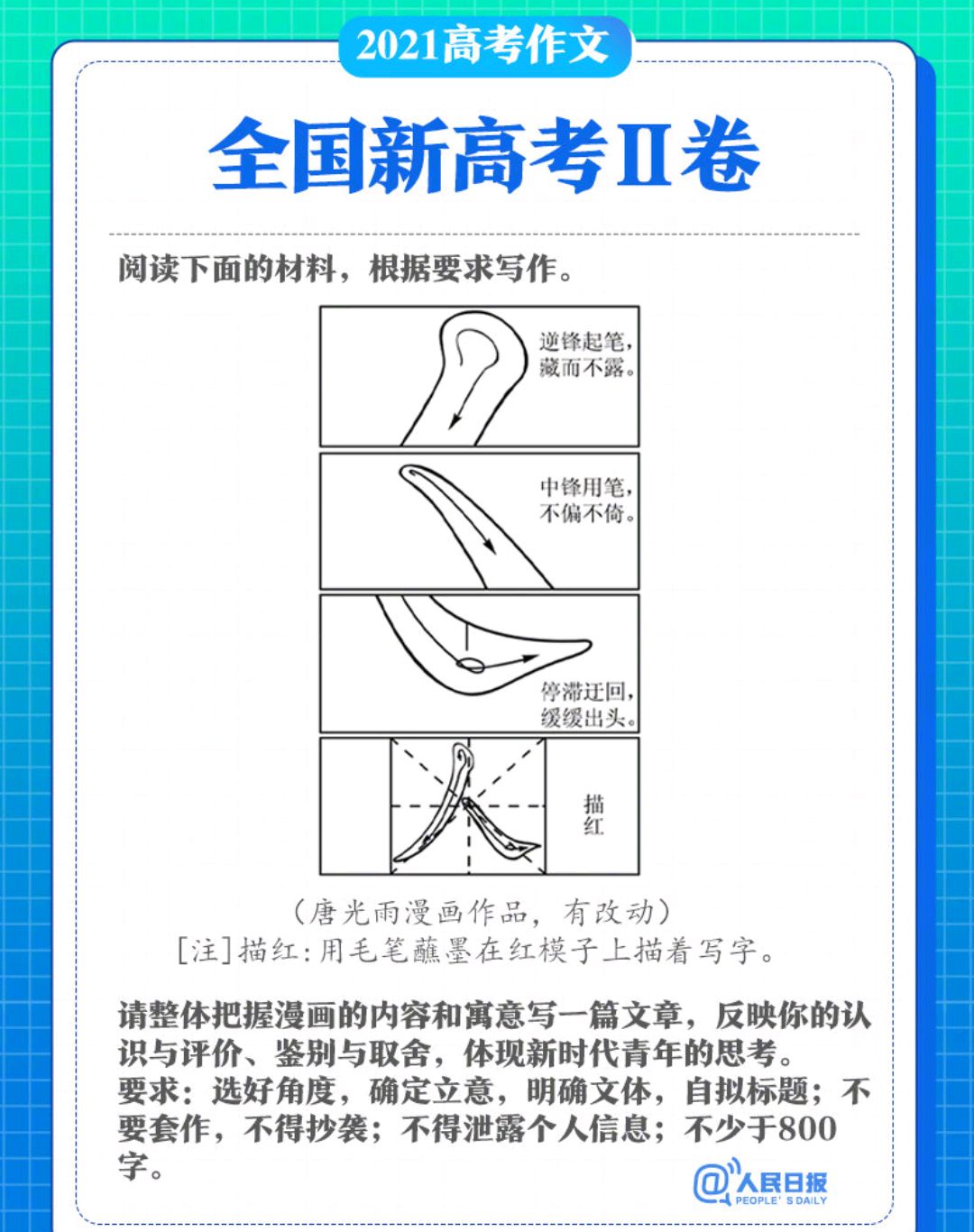 2021高考全国卷作文，想“跑题”都难，《觉醒年代》观后感？