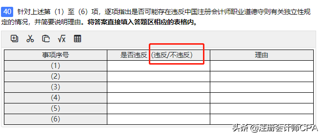 CPA六科答题时间