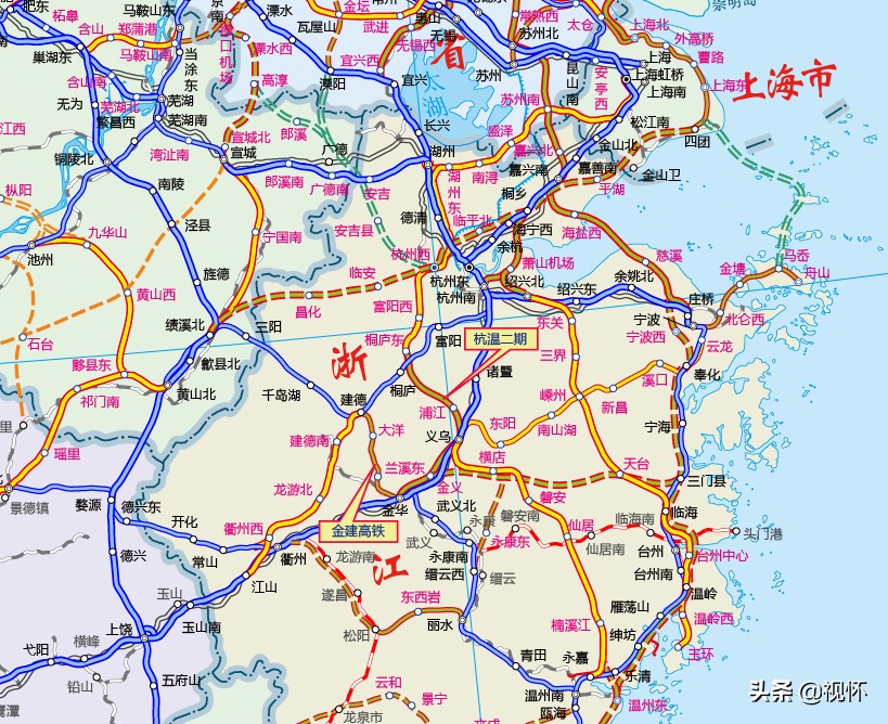 加快推进金南,衢黄﹑衢武,金台城际,金衢城际,丽水经云和至宁德铁路