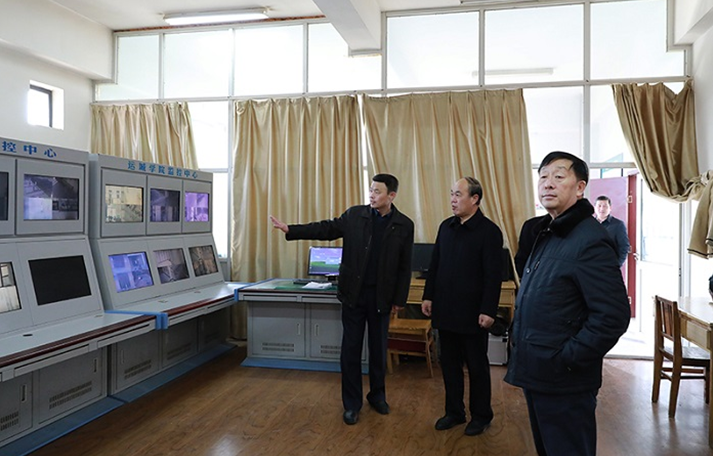 运城学院-省级“平安校园”验收检查组来校检查指导工作