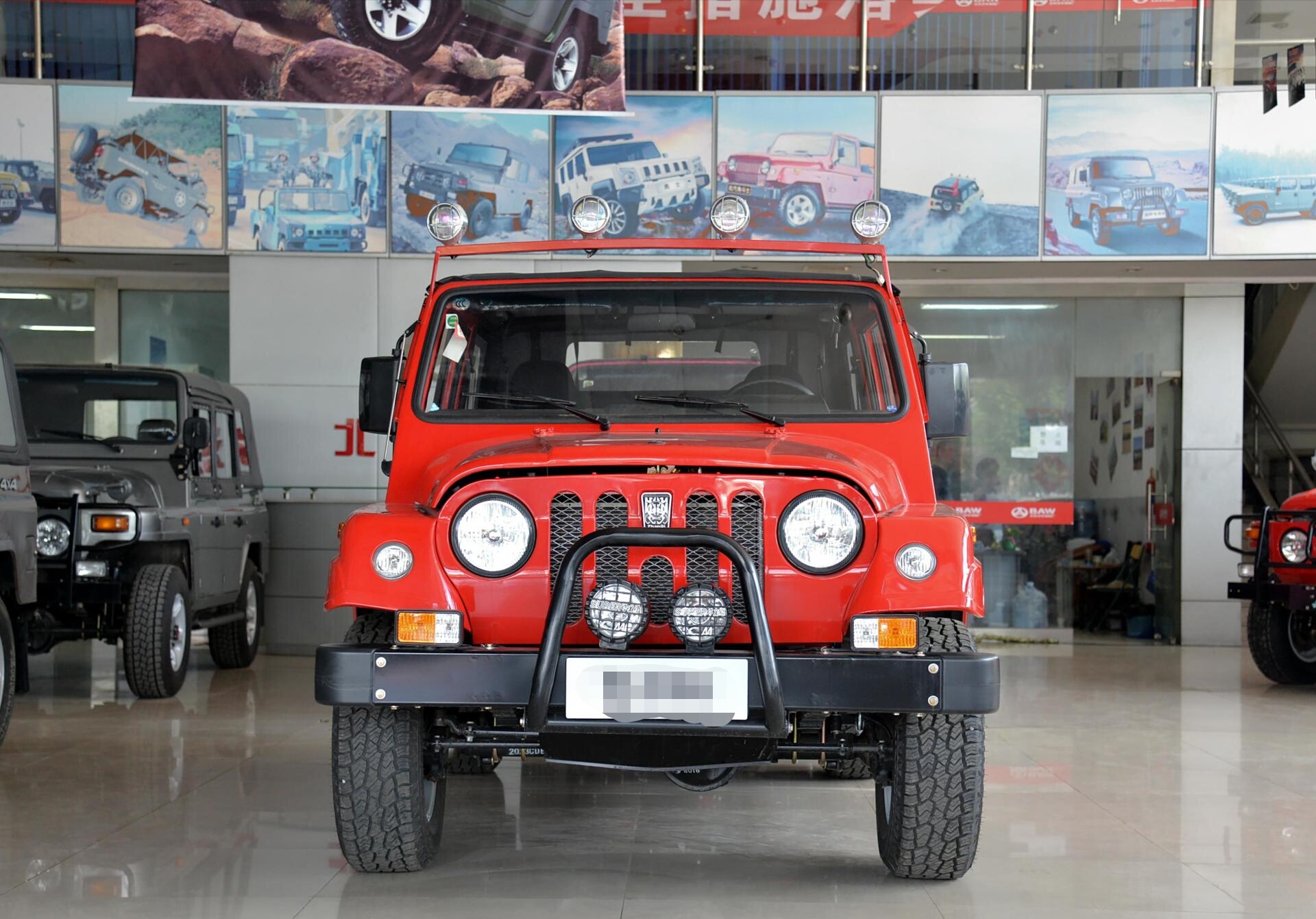 2021款北汽战旗:1.5t 四驱,预售8万,比吉姆尼帅气