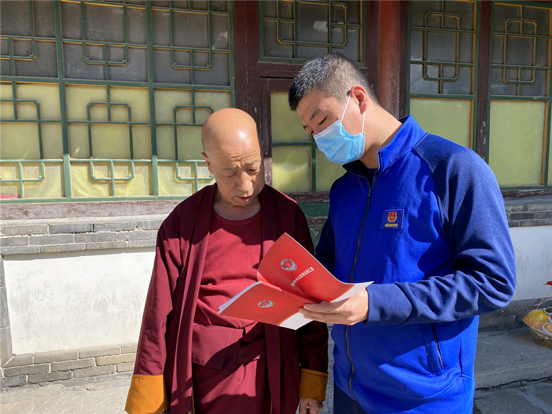 五台山大队持续开展消防产品专项检查和宣传活动