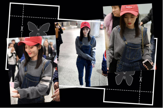 鞠婧祎的私服衣品真好，时尚造型减龄还显小，照着搭配“不翻车”