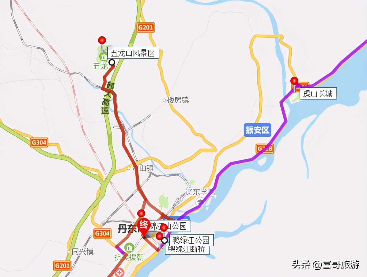 辽宁丹东十大景点是哪几个？自驾游怎么安排行程？