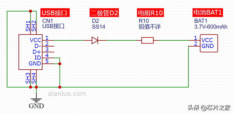 拆开火火兔，搬起小板凳，听老梁分析最节省成本的锂电池充电电路