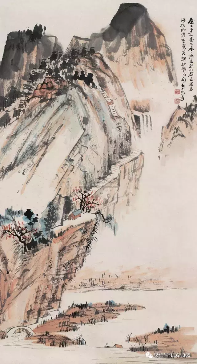 66首山水画题诗，展示中国画的神韵气质！