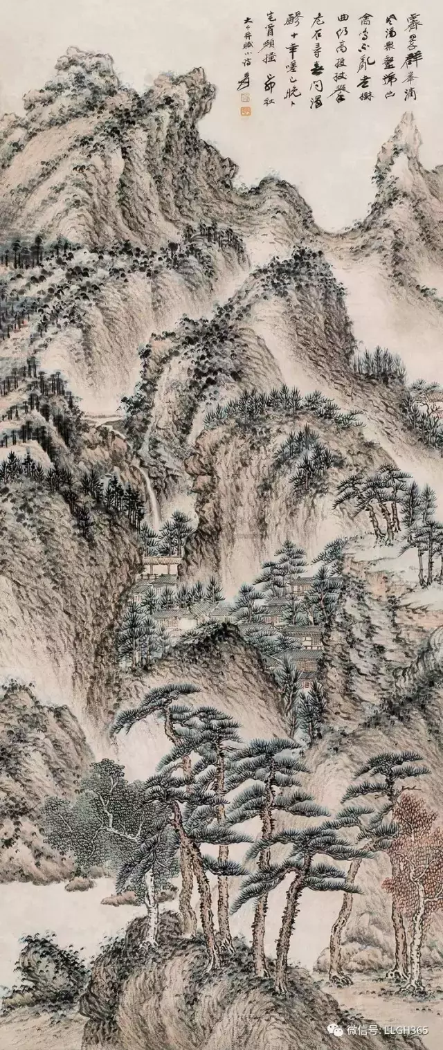 66首山水画题诗，展示中国画的神韵气质！