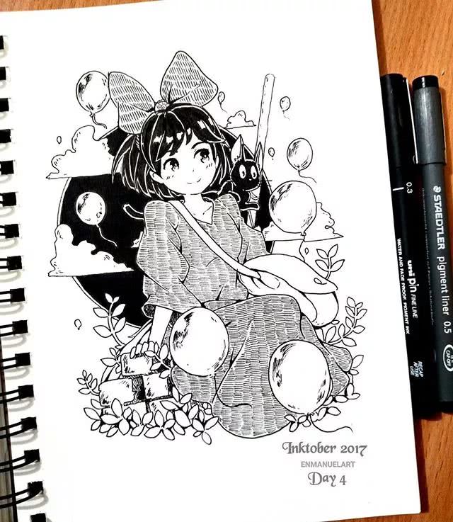 「精品绘画」如此灵动的动漫人物铅笔稿,拿走不谢!