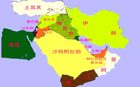 沙特阿拉伯、阿联酋、迪拜是什么关系？