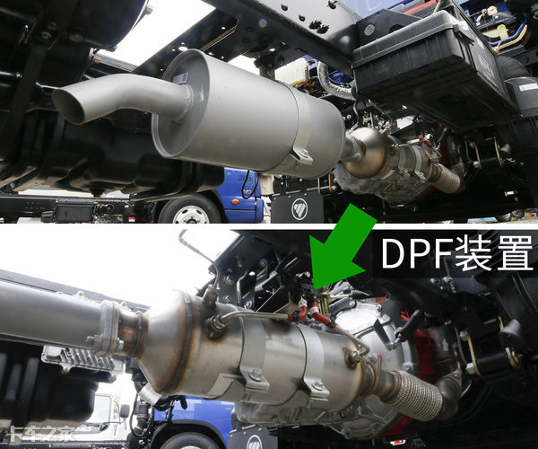 柴油车dpf多少钱这台国五轻卡自带dpf还不用烧尿素