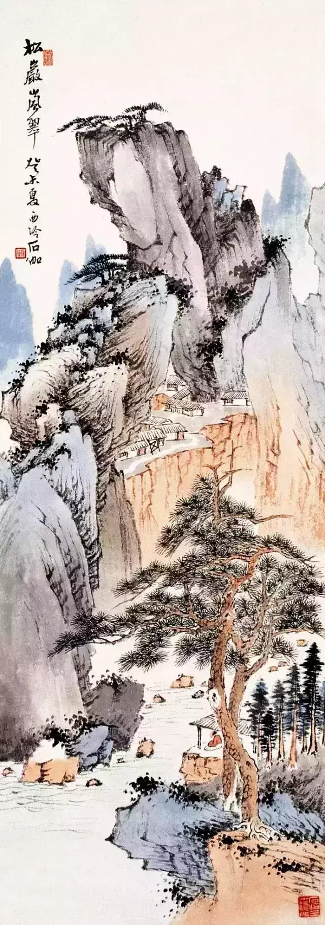 一幅水墨画，极致中国美