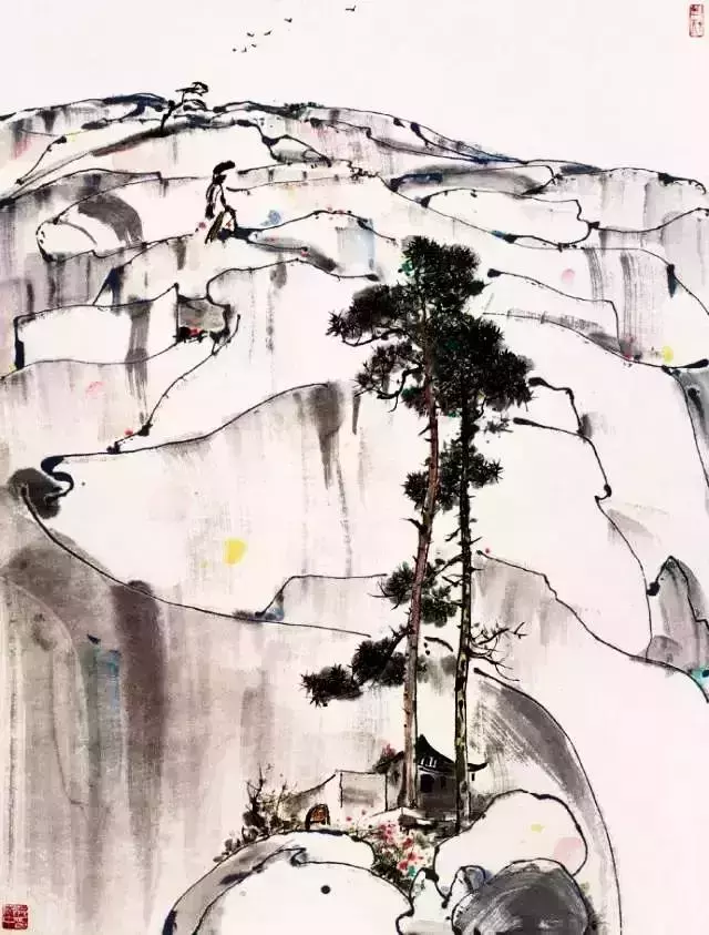 一幅水墨画，极致中国美