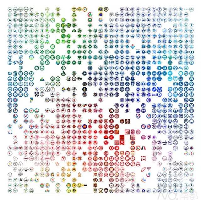 我把42所“双一流”高校的校色拼在了一起，发现……