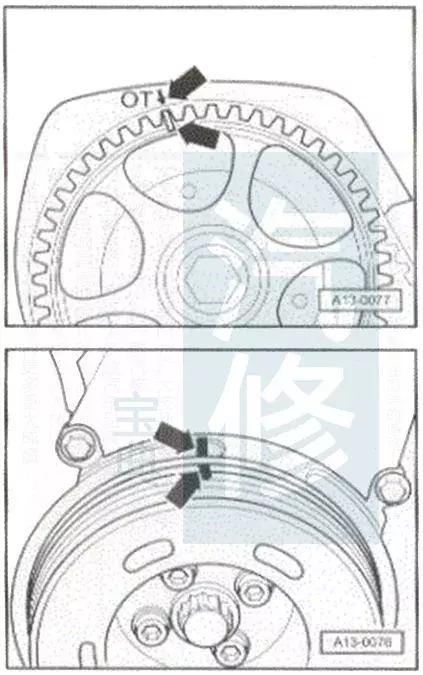 大众车系82张正时皮带安装示意图,值得修理工收藏