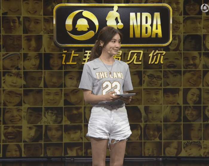 2016nba女主播有哪些(NBA最具人气女主播美娜)