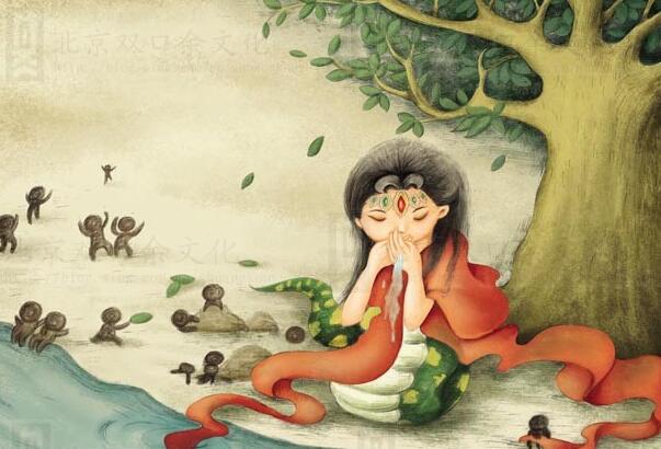 我给孩子讲"中国神话"—女娲造人