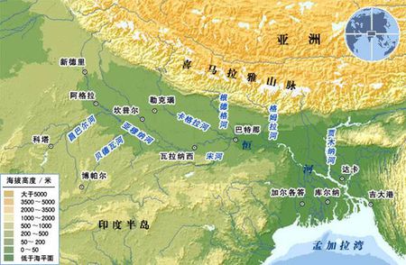 德干高原的地势特征(亚洲地理位置最好的国家)