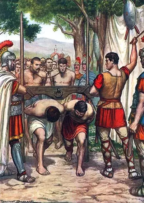 罗马士兵最恨的惩罚方式,不痛不痒却羞耻至极,比鞭刑禁闭更可怕