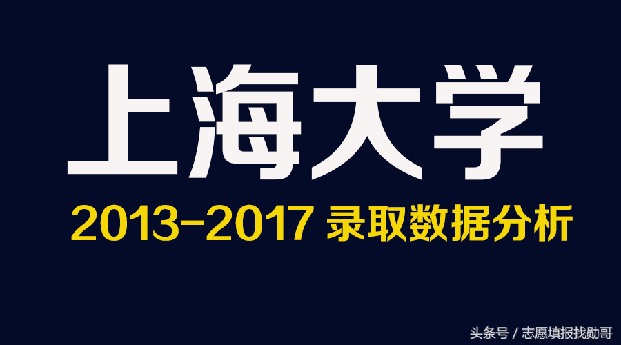 上海2017高考模拟投档线（数据盘点）