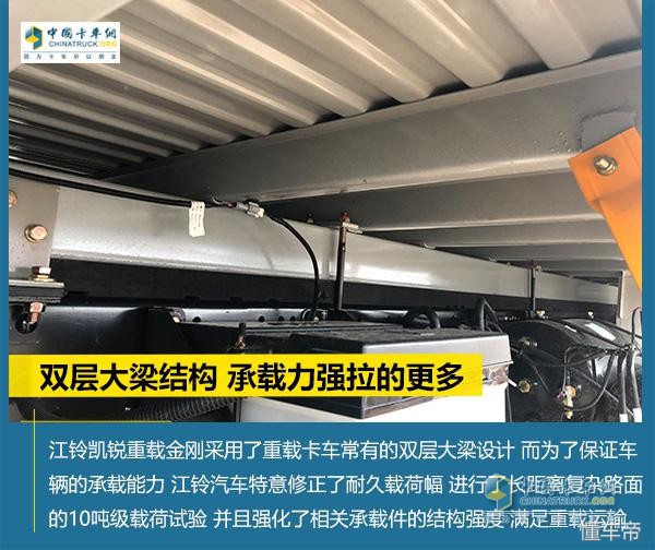 「静态评测」“效率的朋友”江铃凯锐重载金刚 做个有态度的轻卡王