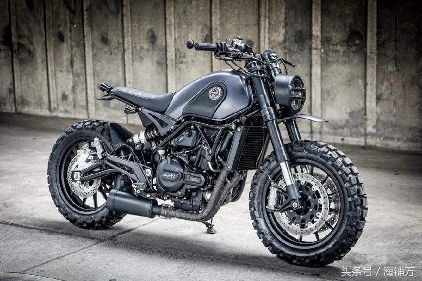 "千面男爵"最美国产复古摩托贝纳利幼狮500