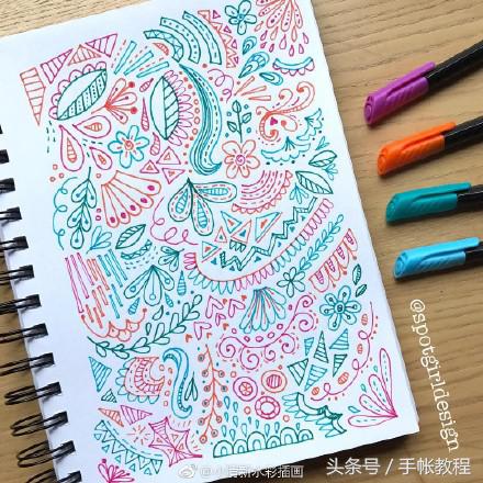 手帐素材简笔画（手帐简笔画素材一波，简单易上手！）
