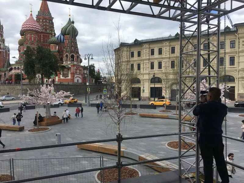 2018世界杯一天播多久（世界杯媒体大战在即 中央广播电视总台亮相红场）