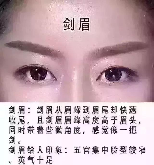 一对好的眉毛伴随着一生好的运气！