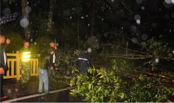 峡谷交警(峡谷警察值得爱 泸水交警雨中抢险保畅通！)