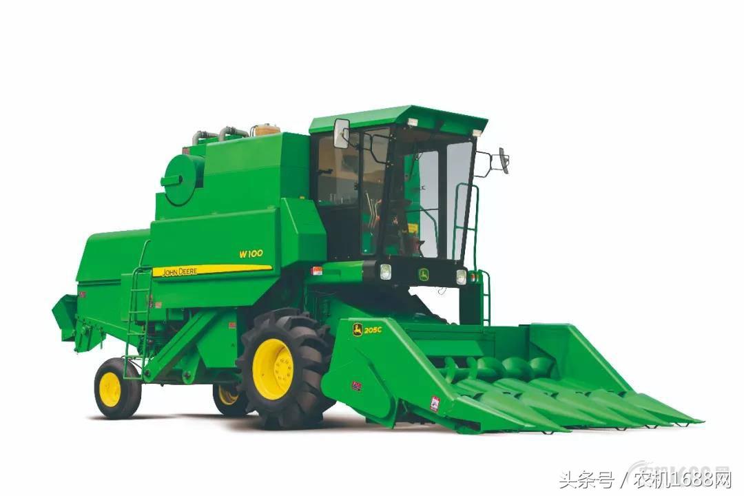 收大豆 更出色——约翰迪尔W100联合收割机