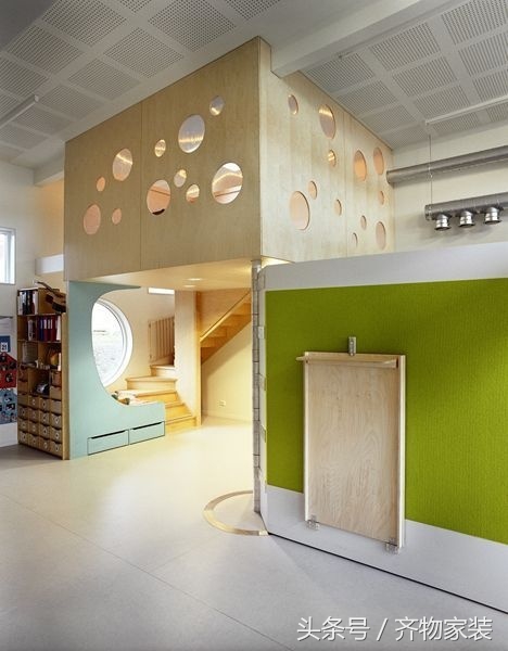 兒童房室內設計色彩繽紛的兒童空間設計，給孩子一個有趣的夢幻童年