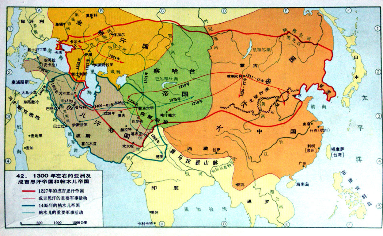 成吉思汗打的天下地图面积到底有多大(根本停不下来？世界之王成吉思汗到底为后代打下了多大的疆土？)