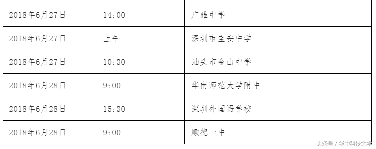 早日登科，喻见未来｜快来了解华中大2018年各省招生宣传行程安排