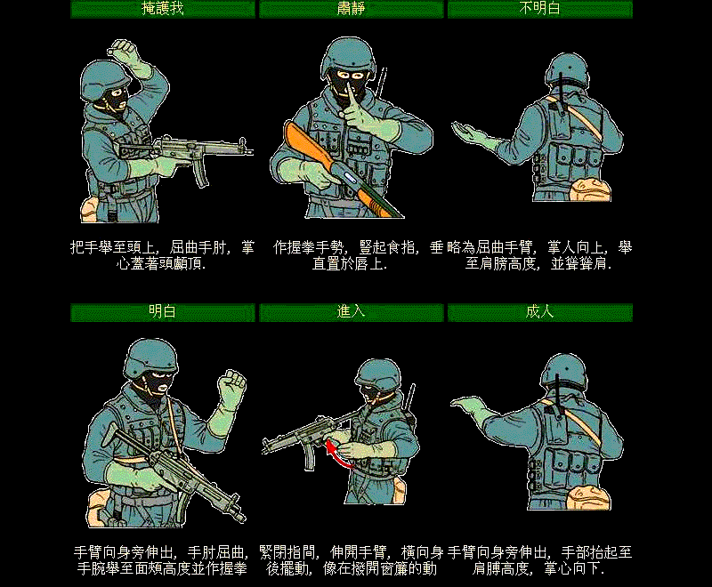 各种手语、手势图解大全——涨姿势！值得珍藏学习！