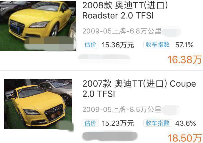 12万就能买到的奥迪TT，这车况你也敢要？
