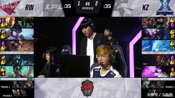 英雄联盟洲际赛决赛(LOL洲际赛：RW改命！RNG绝杀！LPL 3比2击败LCK再夺洲际赛冠军！)