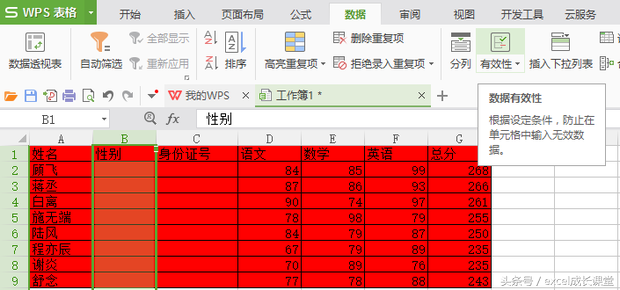 Excel如何进行数据有效性设置？