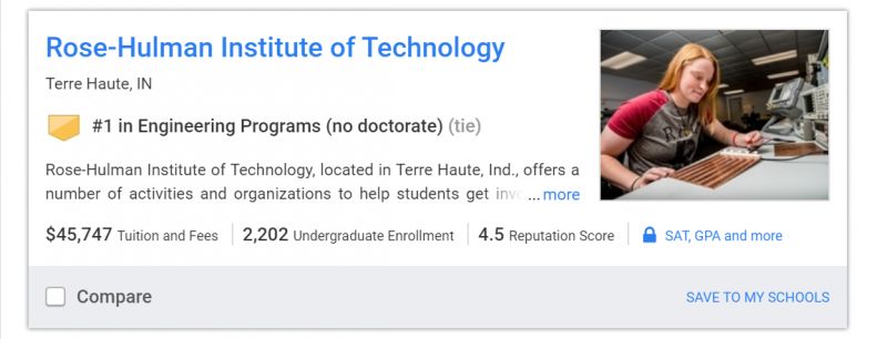 被U.S. News低估的冷门学校！低调不代表没实力啊···