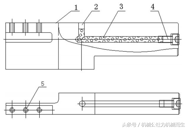 数控加工刀具技术：液压减震车刀杆结构设计