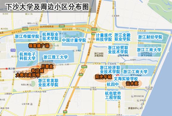 九月开学到杭州下沙大学城的注意了，收下这篇整理干货！