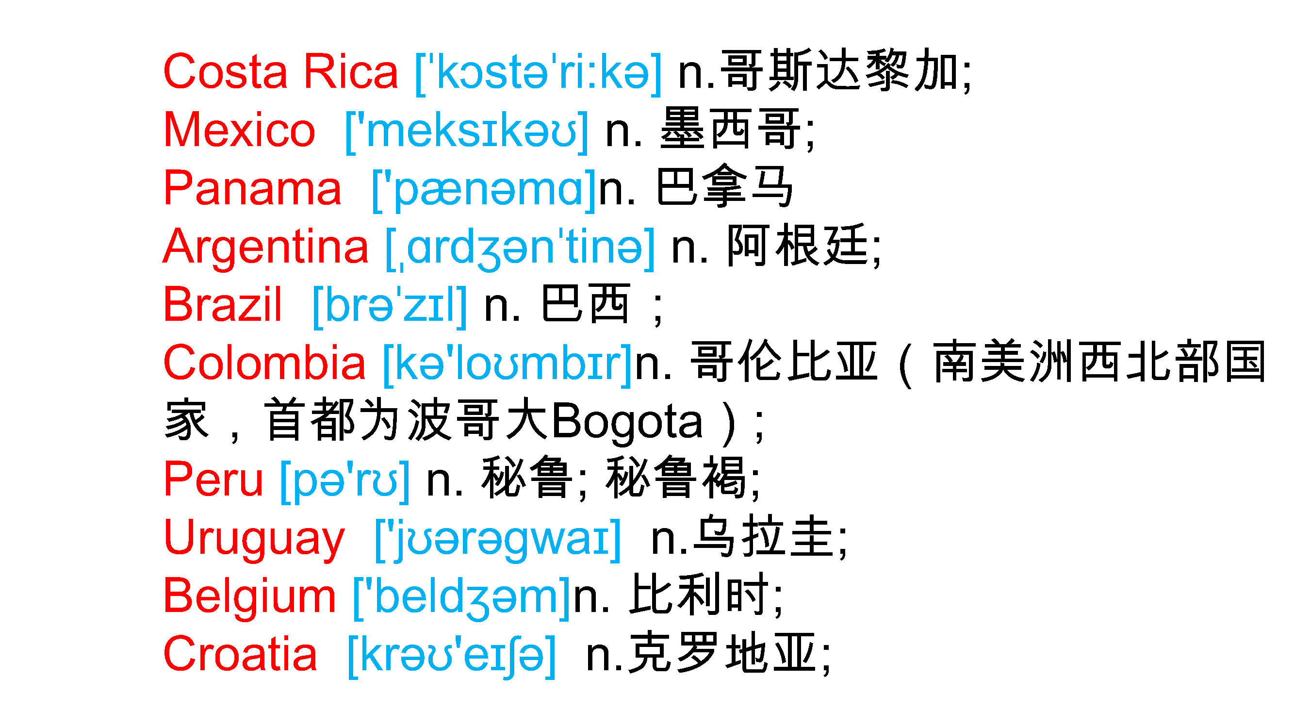 关于世界杯的英语ppt(世界杯已结束，再次复习关于世界杯相关的英语The World Cup)