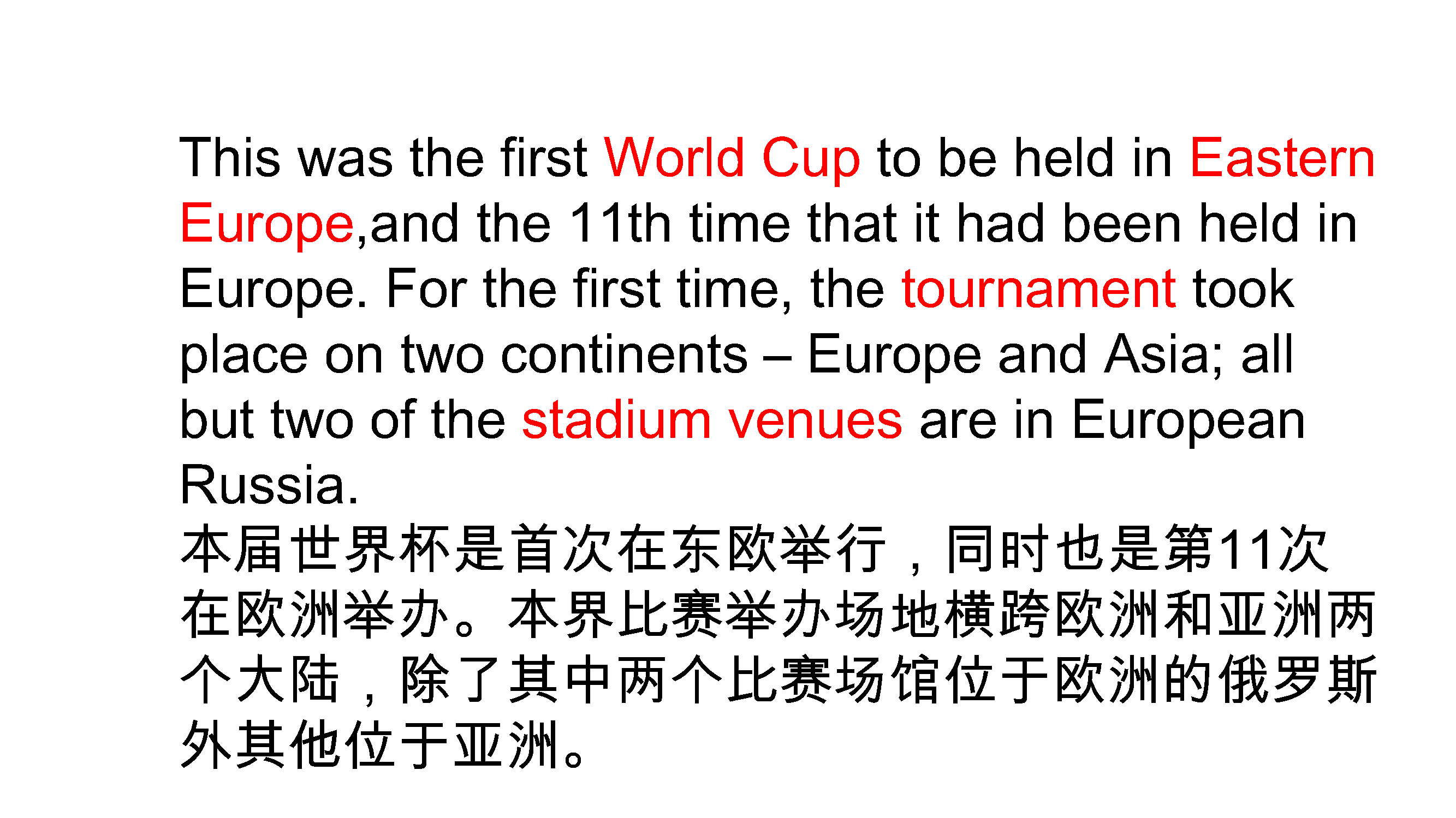 关于世界杯的英语ppt(世界杯已结束，再次复习关于世界杯相关的英语The World Cup)