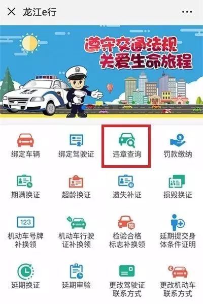 哈尔滨电子交警违章查询,哈尔滨交警网违章查询系统