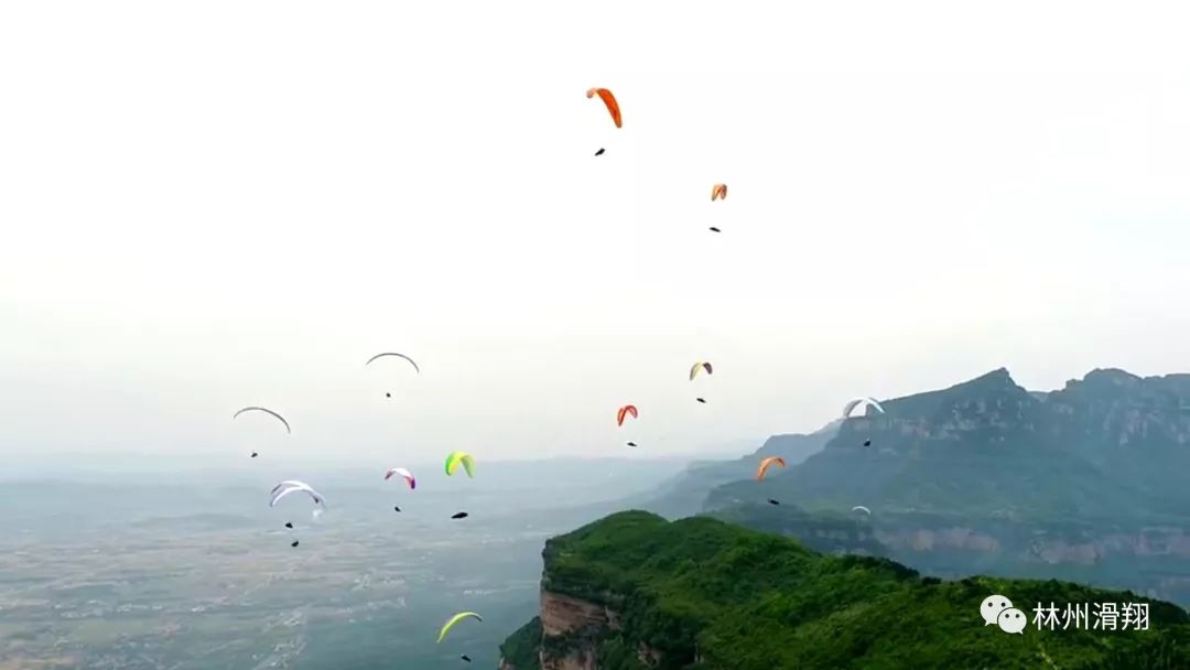 安阳奥运会传递经过哪些地方(北京奥运十周年｜林州滑翔，用蓝天诠释“体育真谛”！)